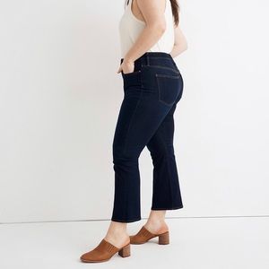 Madewell EUC Curvy Cali Demi-Boot Jeans in Larkspur Wash: TENCEL Sz. 32(14)